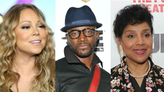 Mariah Carey, Taye Diggs and Phylicia Rashad